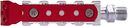 Vorschaubild Brave Pedal Plattform Pedal 9/16 rot