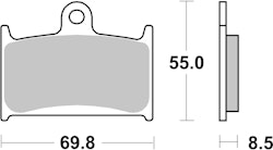 SBS Bremsbelag 624RST Road Racing Sinter