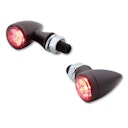 Vorschaubild HIGHSIDER smart Sixteen Bullet LED Rück-, Bremslicht, Blinker Schwarz/Getönt 3in1, E-Geprüft (Paar)