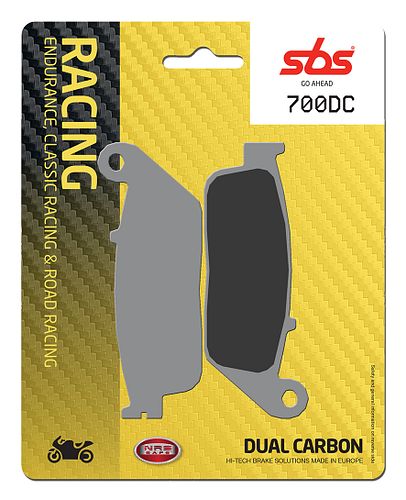 SBS Bremsbelag 700DC Road Racing Dual Carbon
