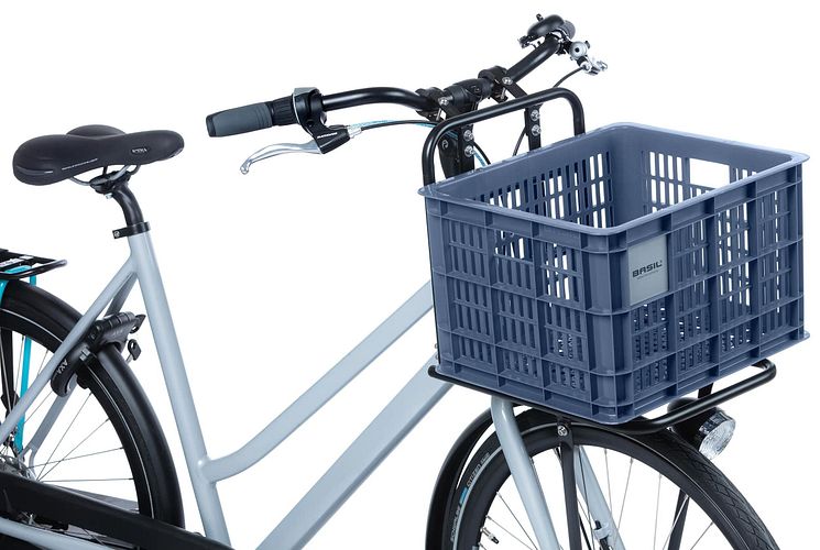 Basil Korb Crate M blau