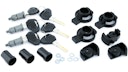 Vorschaubild Kappa Schlüssel-Set Security Lock 6 Schlüssel Schwarz