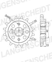 Supersprox Ritzel 530 15Z