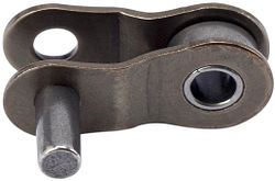 KMC Verschlussglied O/L-1/8 1-Pitch Type grau