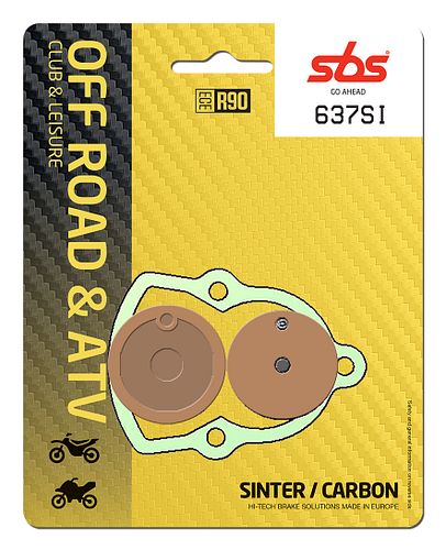 SBS Bremsbelag 637SI Offroad Sinter