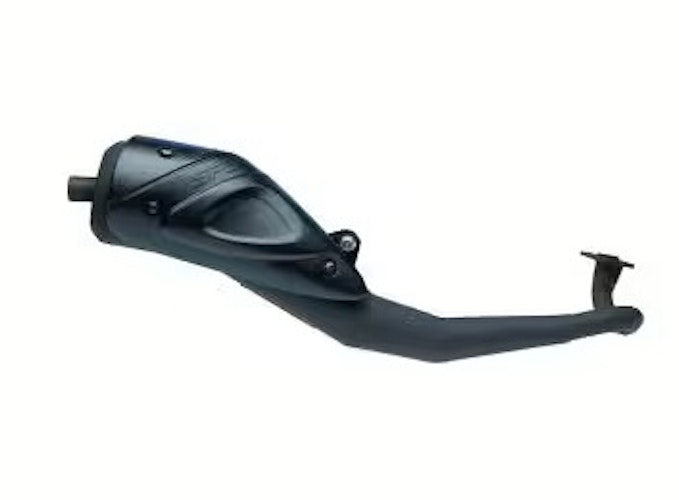 LeoVince Schalldämpfer Stahl für Gilera Strom / PIAGGIO NRG / TPH(Typhoon)