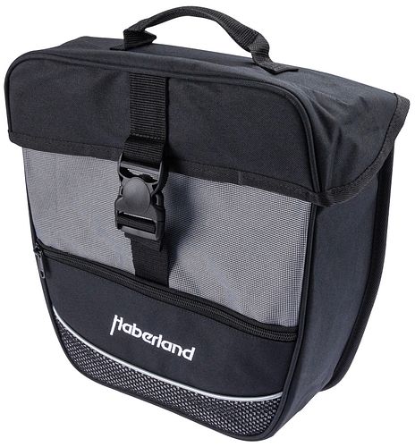 Haberland Einzeltasche Einsteiger-Serie schwarz,silber