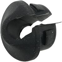 Victoria Gummistopfen 12 mm schwarz