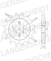 Supersprox Ritzel 630 16Z
