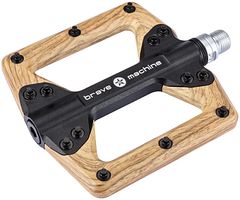 Brave Pedal Wood schwarz / holzoptik