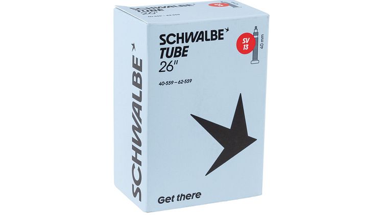 Schwalbe Schlauch Nr. 13 26 Zoll Sclaverandventil (SV), 40 mm