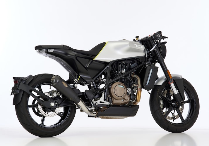 SHARK DSX 7 Slip on Ersatzdämpfer e24 00041G für HUSQVARNA Svartpilen 701