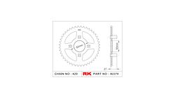 RK Kettenrad 2378 35 Zähne
