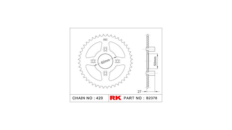 RK Kettenrad 2378 35 Zähne