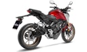 Vorschaubild LeoVince Komplettanlage Edelstahl SBK LV ONE EVO Schwarz für HONDA CB 125 R mit Katalysator