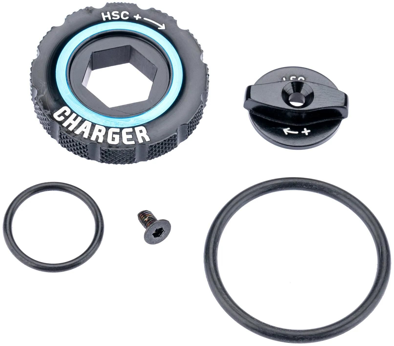 RockShox Einstellknopf Charger2 RC2 schwarz Kit