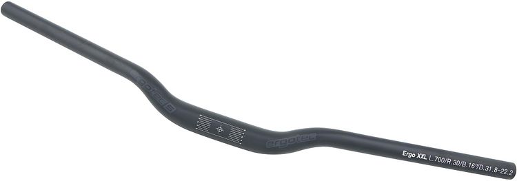 ergotec Lenker Ergo 31,8 mm XXL schwarz