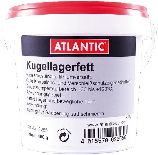 Atlantic Kugellagerfett 450 g Eimer