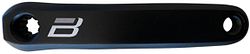 Stronglight Magan 3 B Kurbelsatz 170 mm schwarz schwarz (Sonderposten, lose), Aufdruck "