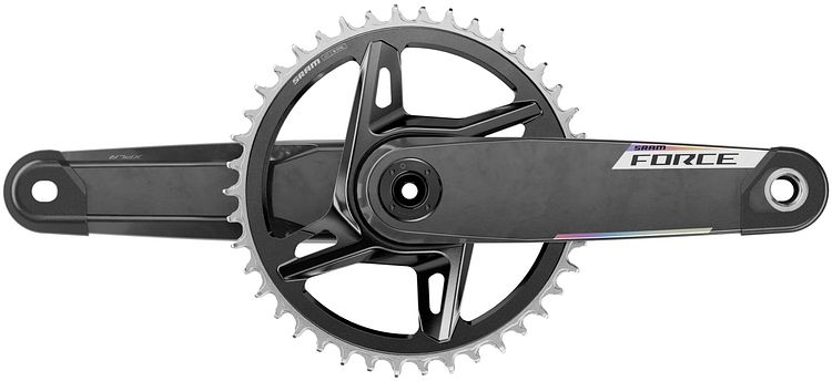 SRAM Kettenradgarnitur Force 1 XPLR E1 42 Zähne 172,5 mm schwarz