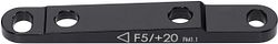 Tektro Adapter Flat Mount 140/160 mm vorne schwarz