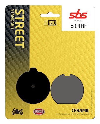 SBS Bremsbelag 514HF Street Ceramic