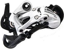 SRAM Schaltwerk X5 mittellanger Käfig silber
