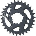 Vorschaubild SRAM Kettenblatt X-Sync 2 30 Zähne schwarz 3 mm Offset Aluminium, kalt geschmiedet