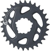 SRAM Kettenblatt X-Sync 2 30 Zähne schwarz 3 mm Offset Aluminium, kalt geschmiedet