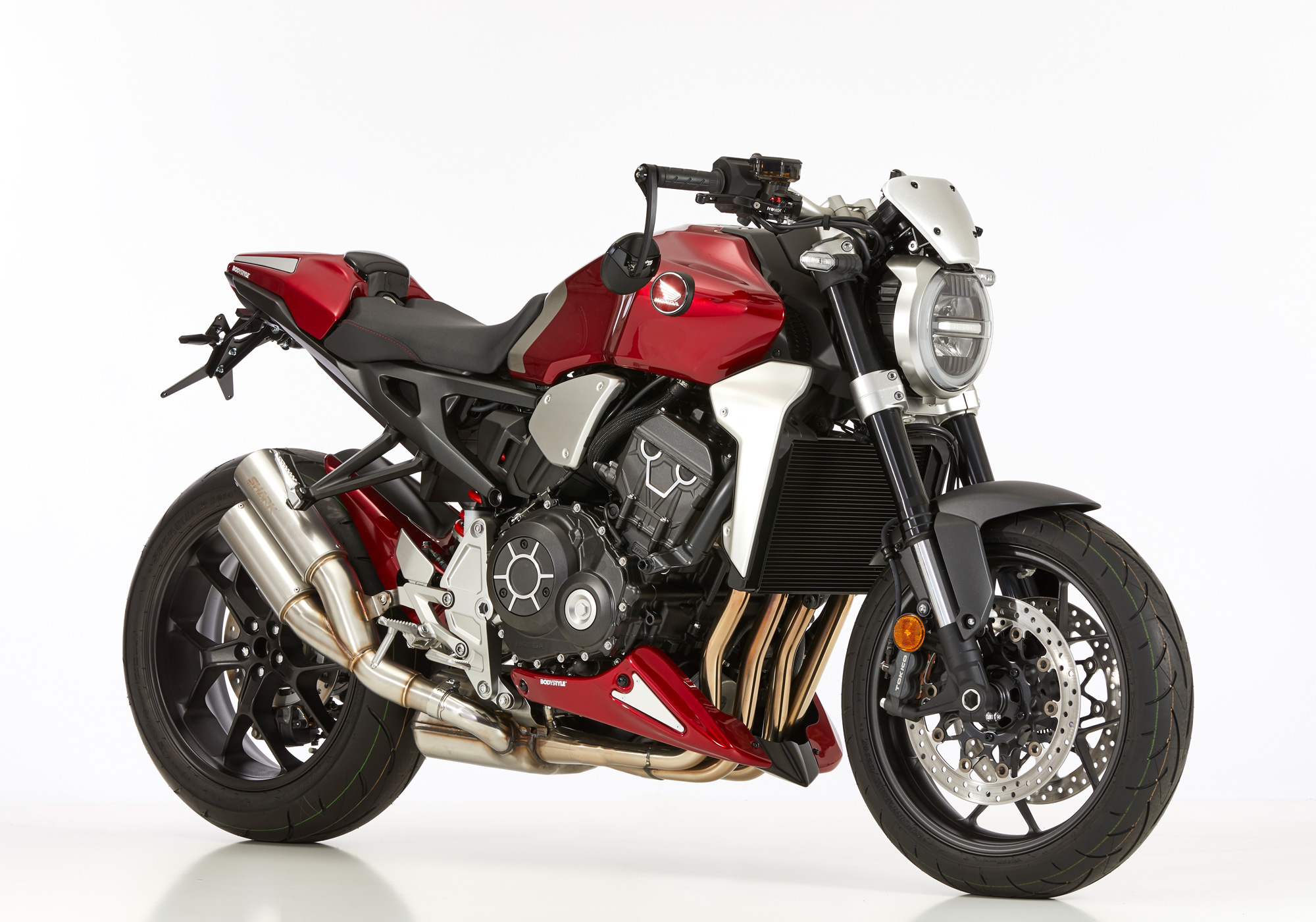 BODYSTYLE Sportsline Bugspoiler ABS Kunststoff unlackiert für HONDA CB1000R 
