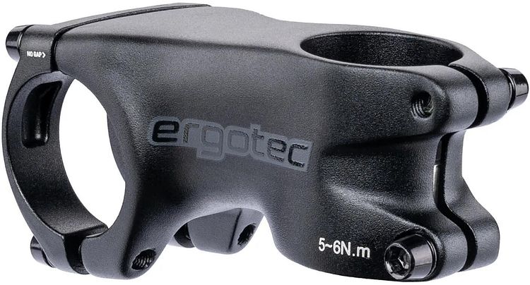 ErgoTec Vorbau Hake 60 mm schwarz