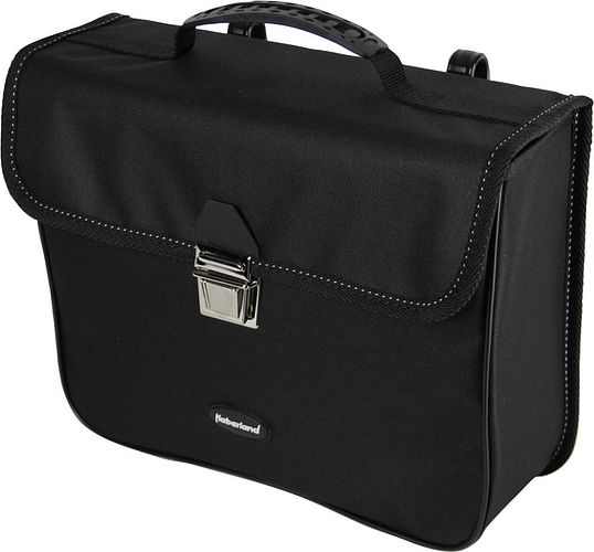 Haberland Einzeltasche Standard schwarz