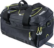 Basil Miles Gepäckträgertasche 7 l schwarz,grün black lime MIK 2.0