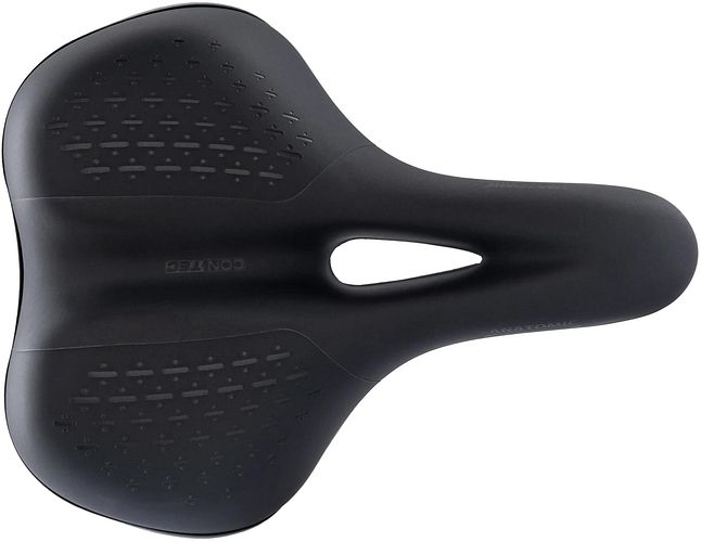 CONTEC Sattel Anatomic schwarz mitte Maße (L x B) 263 x 198 mm