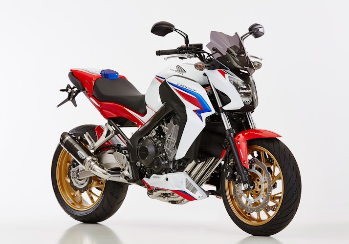 BODYSTYLE Sportsline Bugspoiler ABS Kunststoff tricolor für HONDA CB650F 