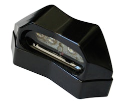 HIGHSIDER smart LED Kennzeichenbeleuchtung Schwarz (1Stck)