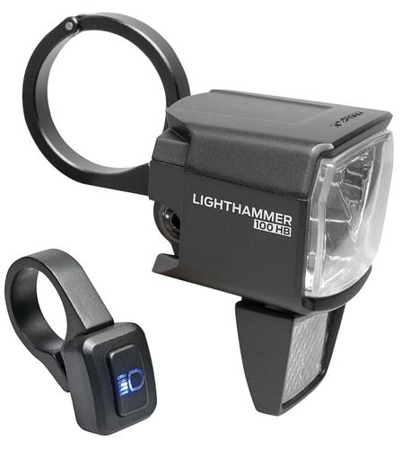 Trelock Scheinwerfer Lighthammer LS 890-HB schwarz