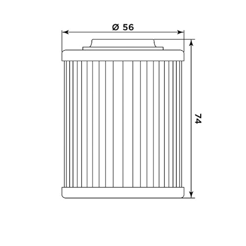 MIW Ölfilter P5010 Papierfilter (OEM-Qualität)