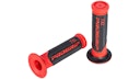 Vorschaubild Progrip Griffgummi 732 Rot / Schwarz Geschlossen Paar Ø22/25mm Länge 125mm