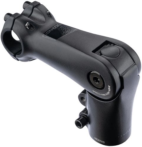 CONTEC Vorbau Lida Hybrid 110 mm schwarz 110​, mm lang, 31, 8 mm Lenkerklemm