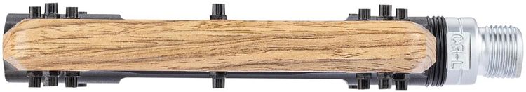 Brave Pedal Wood schwarz / holzoptik