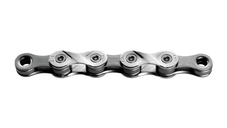 KMC Kette X9 122 Glieder silber, grau