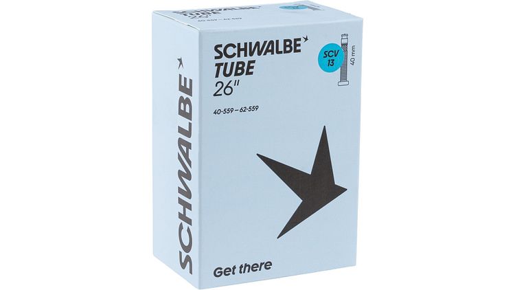 Schwalbe Schlauch Nr. 13 26 Zoll Clik Valve (SCV), 40 mm