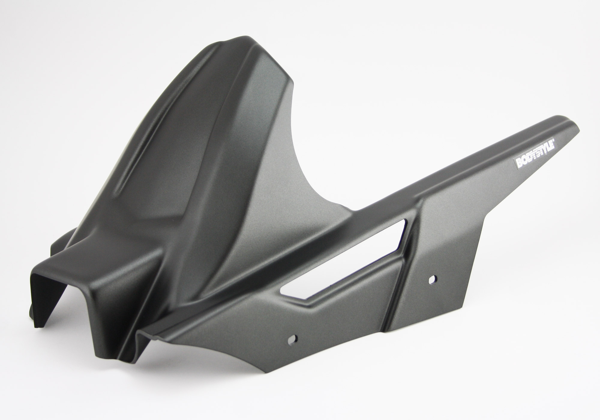 BODYSTYLE Sportsline Hinterradabdeckung ABS Kunststoff grau für KAWASAKI Ninja 650, Z650