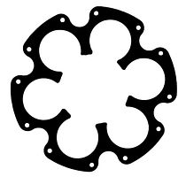 Supersprox Edge Disk 520 39Z (Schwarz)