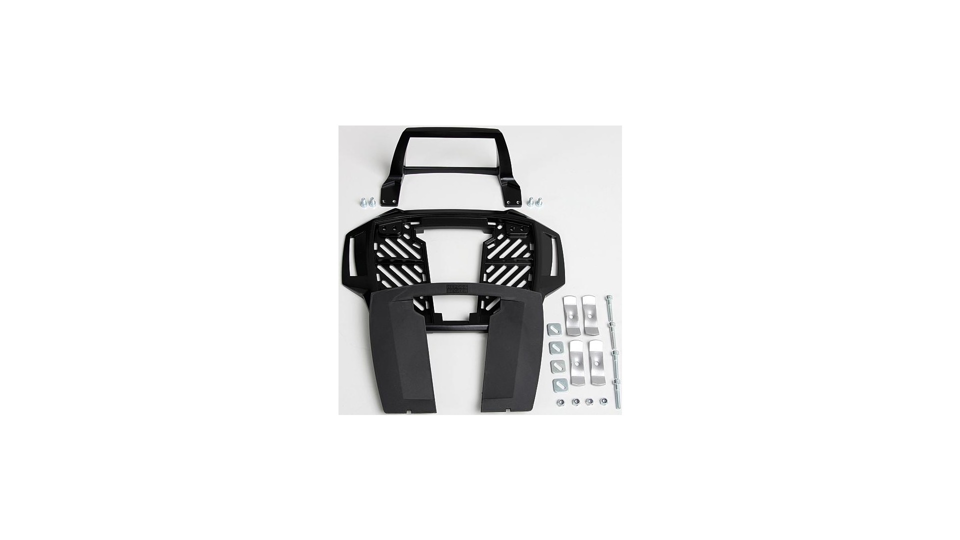 Hepco & Becker Topcaseträger Alu-Universal-Gepäckbrücke, schwarz