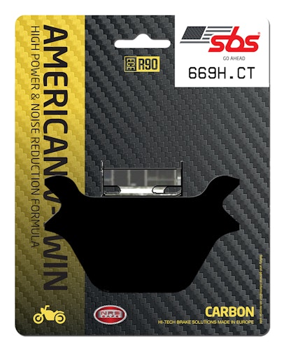 SBS Bremsbelag 669H.CT Street High Power Carbon