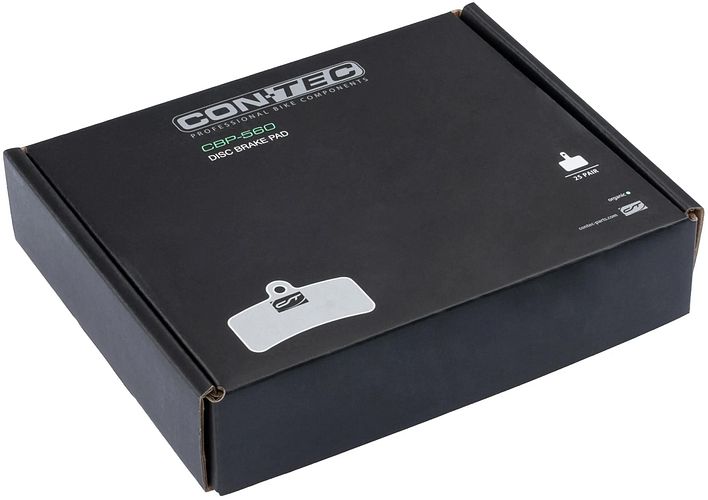 CONTEC Scheibenbremsbelag DiscStop+ CBP-560 grau organisch, Box &agrave, 25 Paar