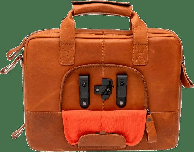 New Looxs Schultertasche Leather Cali cognac