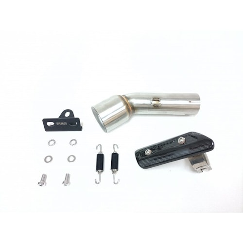 IXIL RC3B Slip-On Endtopf Edelstahl Schwarz